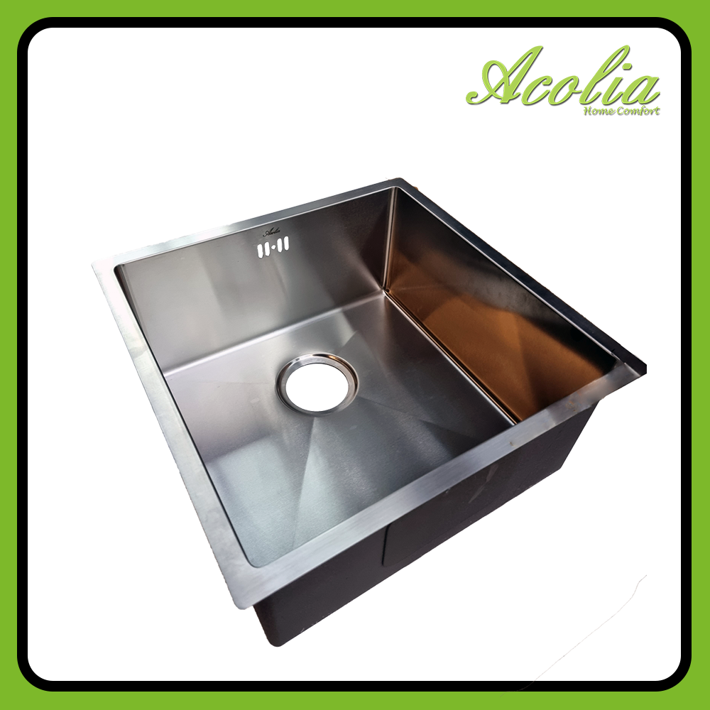 Acolia Handmade Single Bowl Kitchen Sink 409020101 3a 